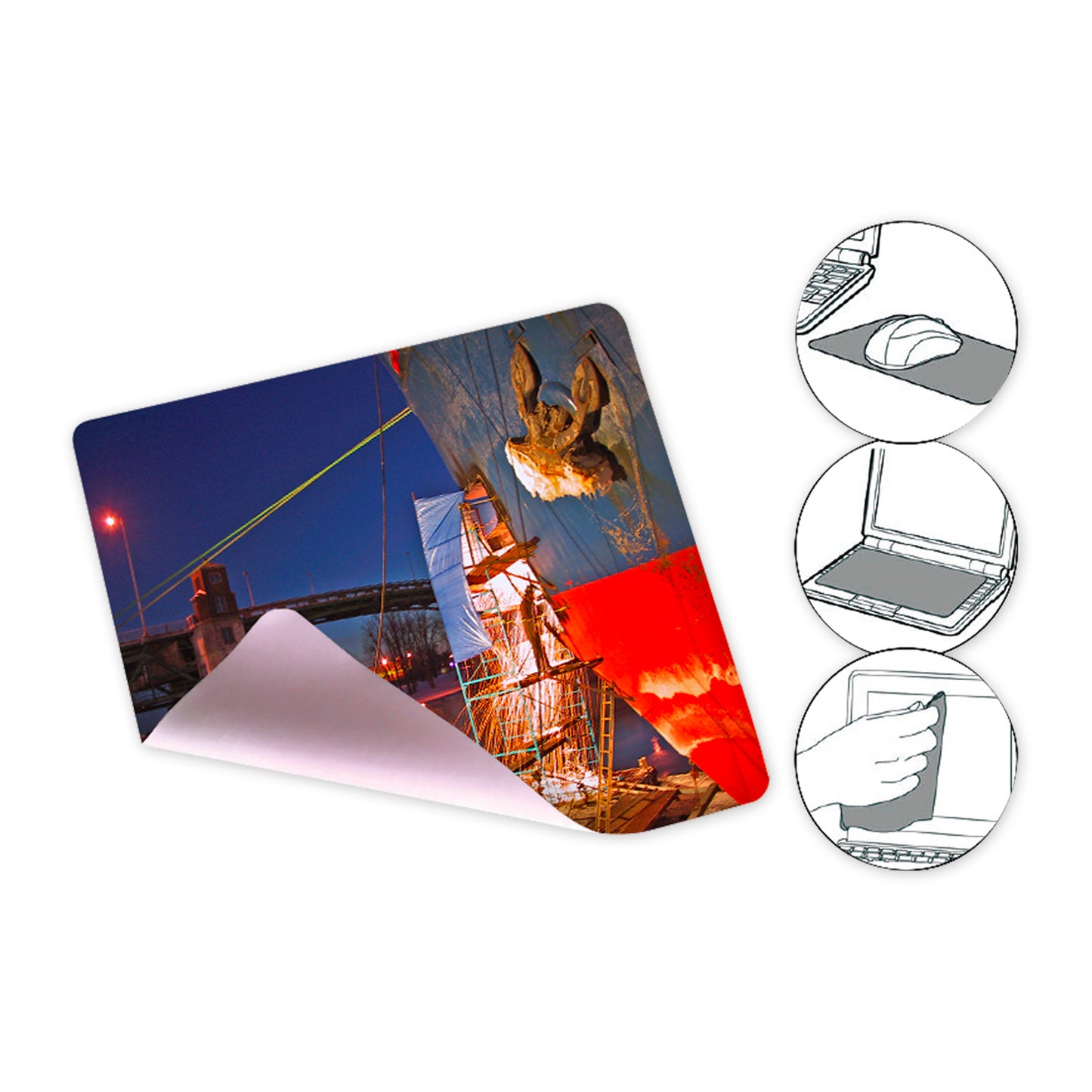 Tapis de souris ultra mince