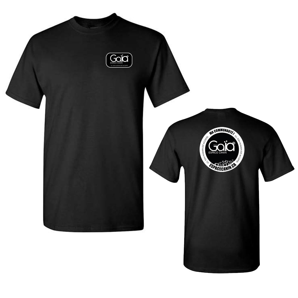 T-Shirt Gaia espace canin logo