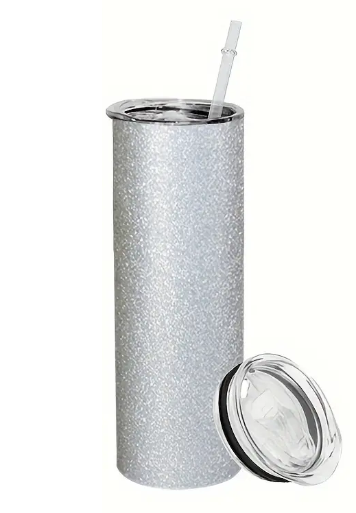 Gobelet avec paille et couvercle