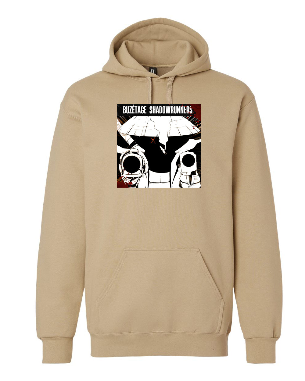 Unisex Maxweight Hooded Sweatshirt Buzétage Shadowrunners