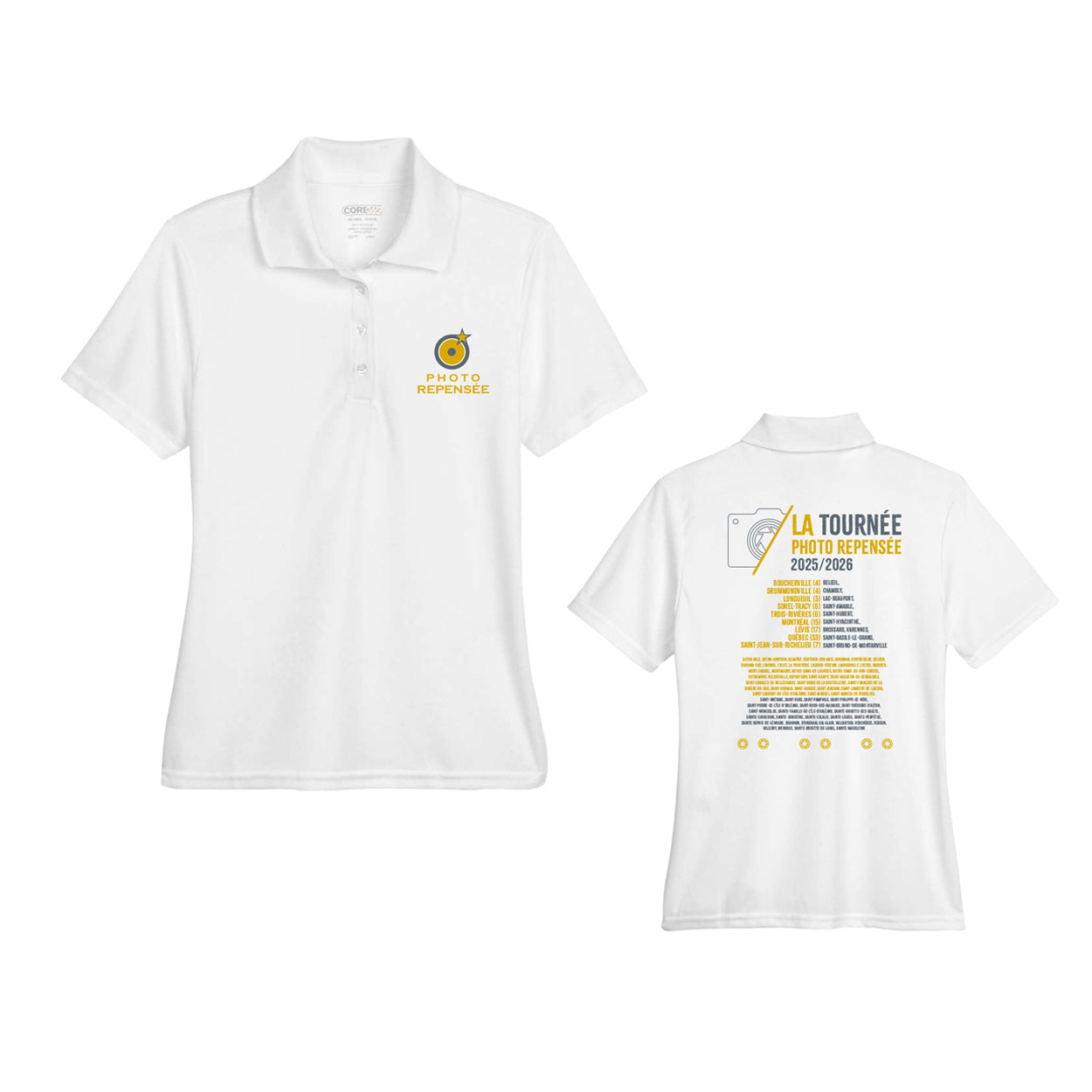 T-Shirts manches courtes La Tournée Photo Repensée
