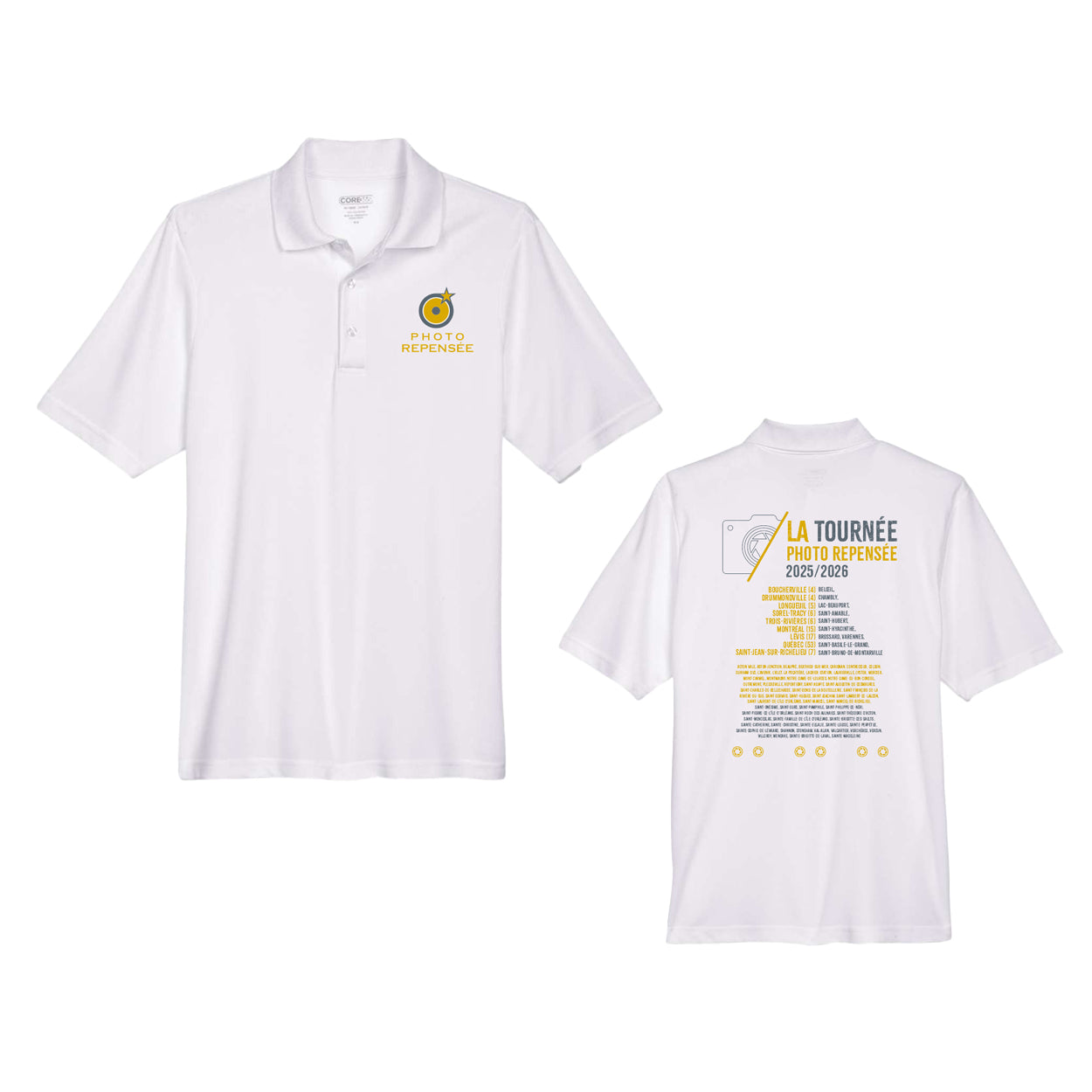 T-Shirts manches courtes La Tournée Photo Repensée