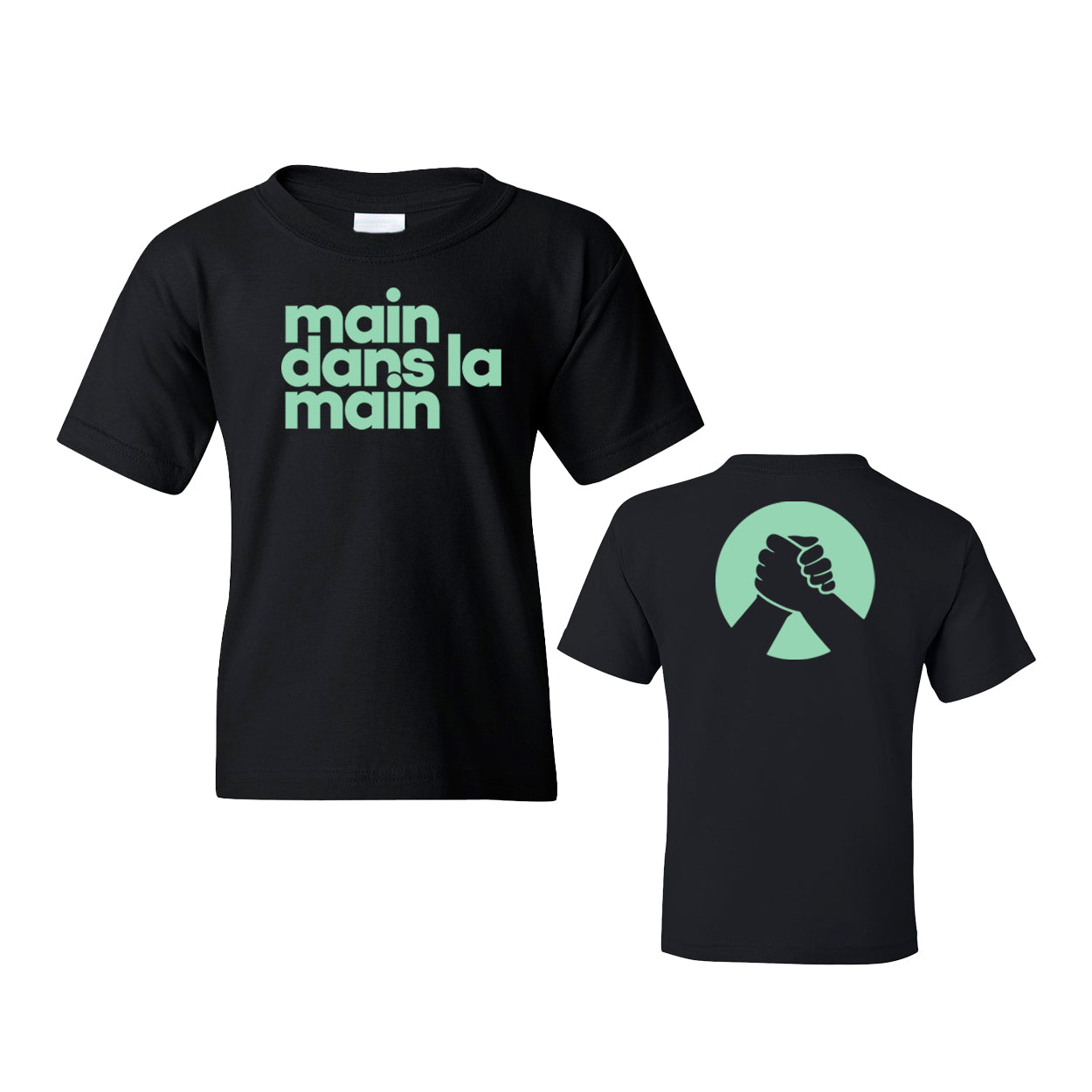 T-Shirt main dans la main enfant 2026