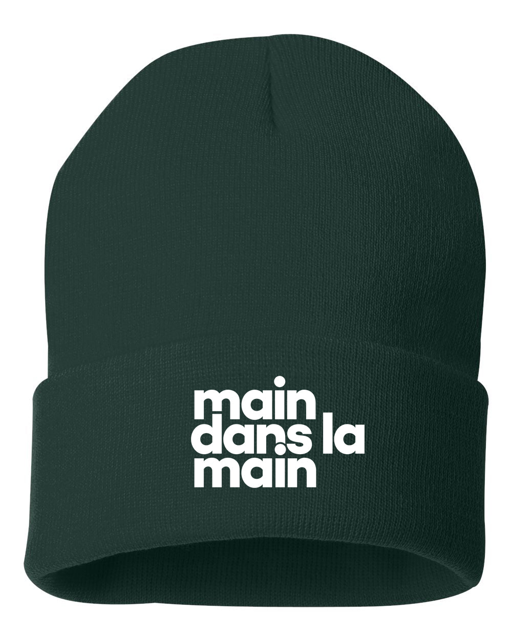 Tuque avec logo brodé