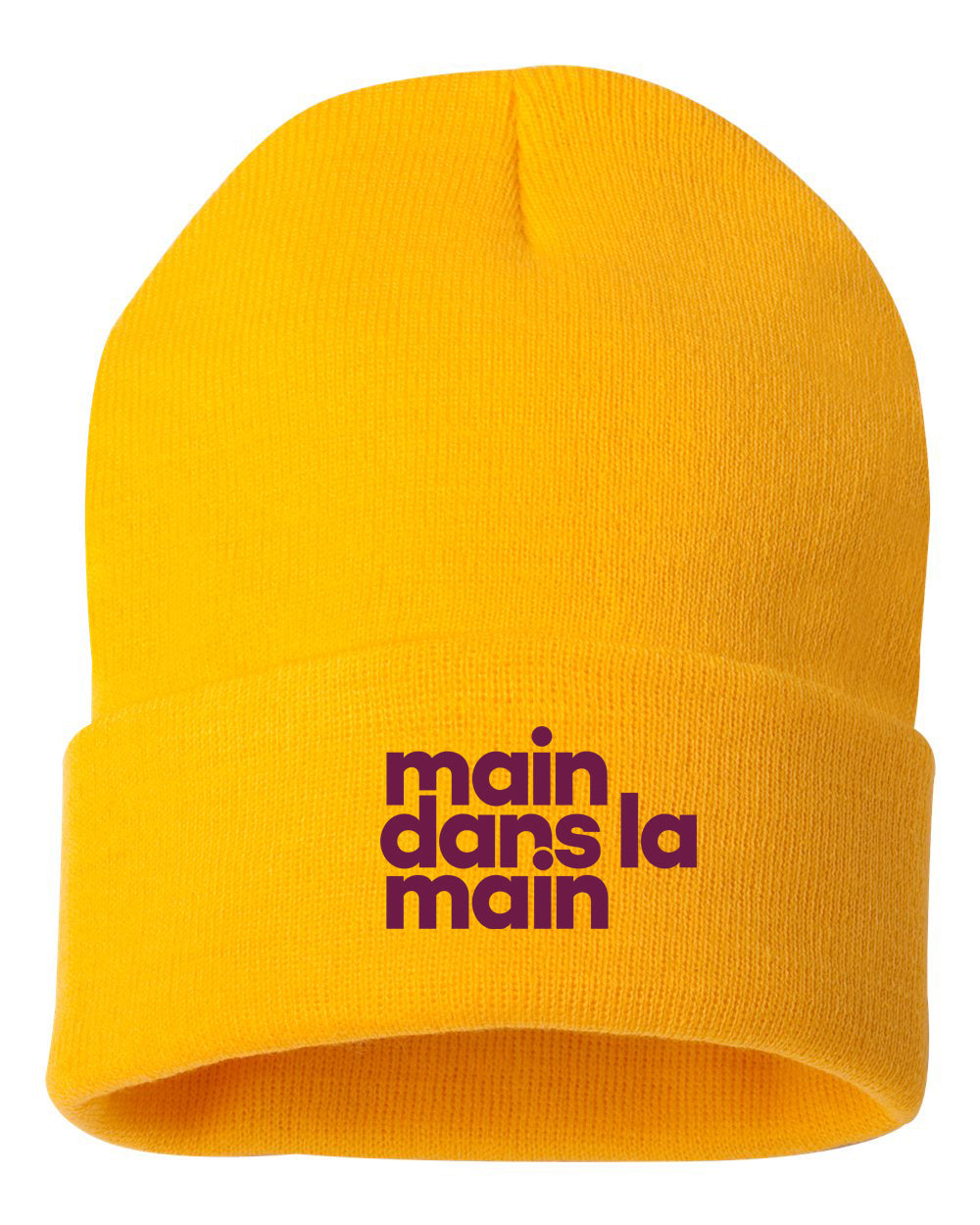Tuque avec logo brodé