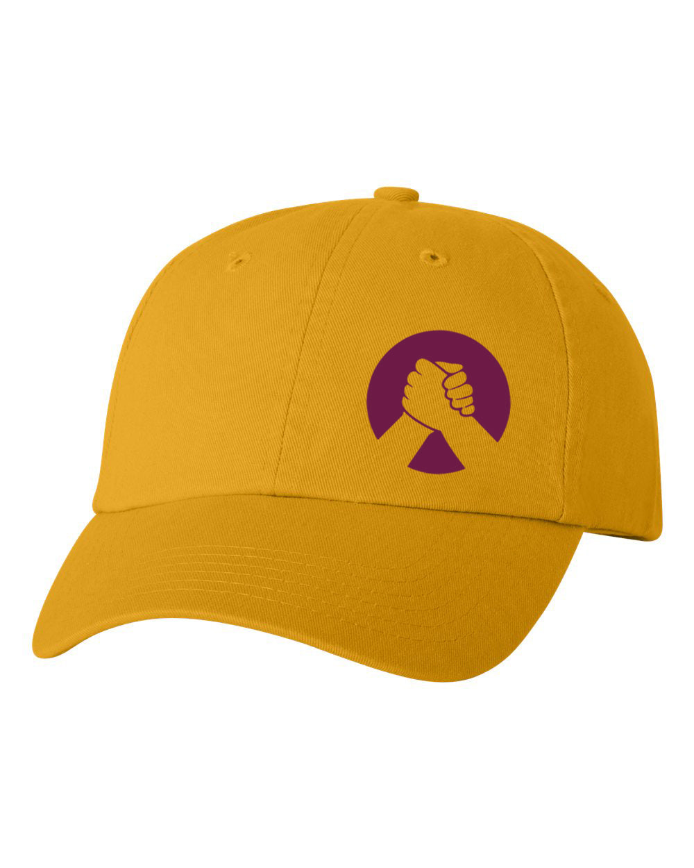 Casquette main dans la main