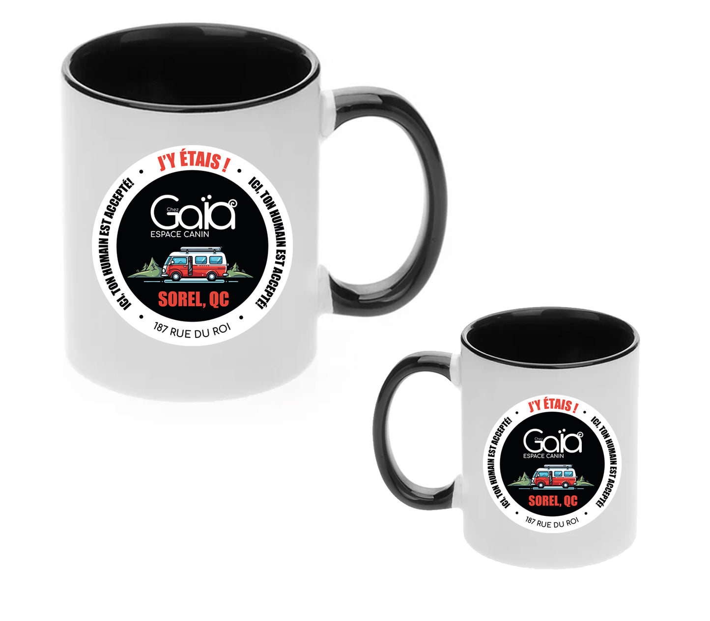 Tasse 15 oz Gaïa espace canin