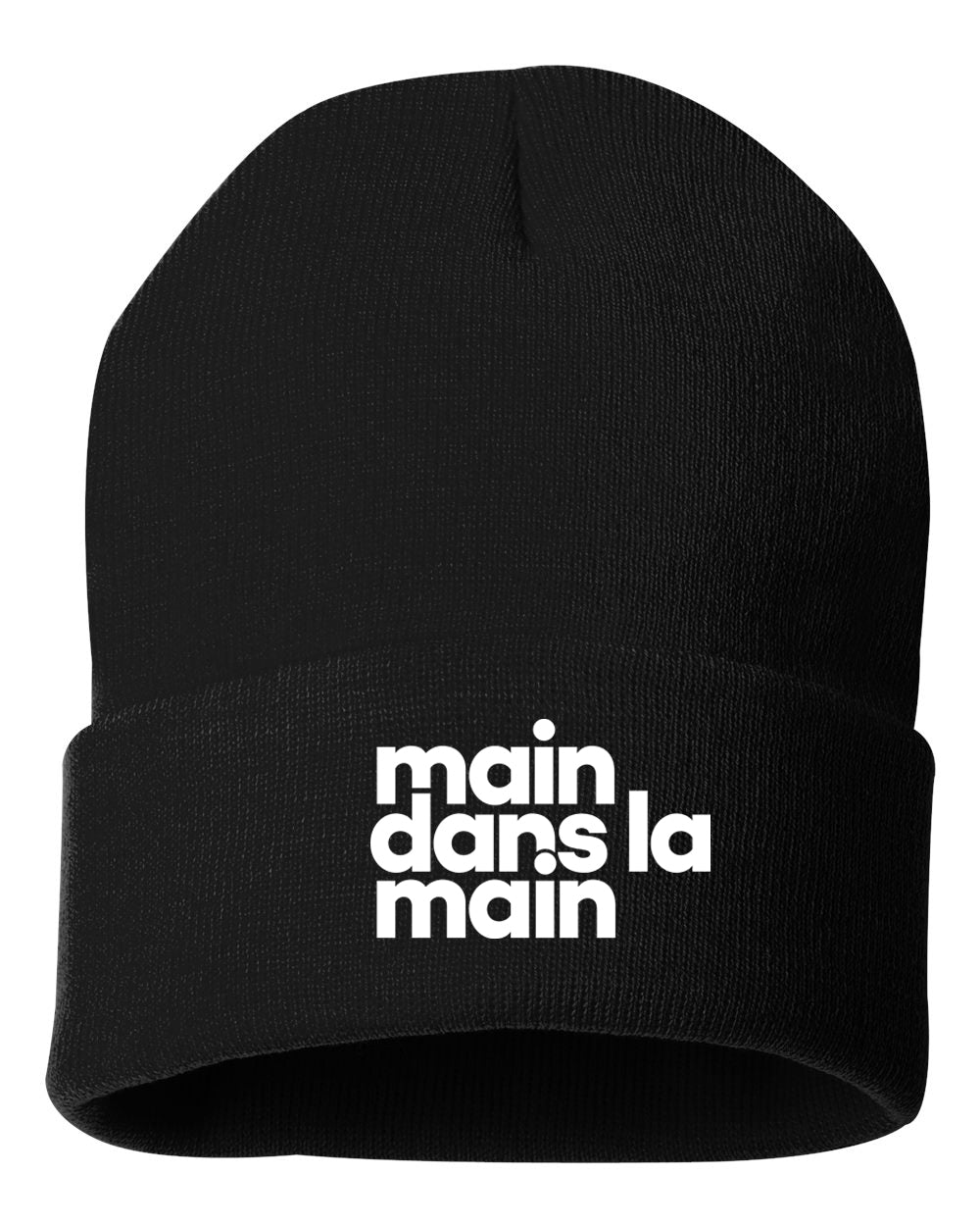 Tuque avec logo brodé
