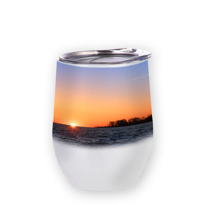 Verre à vin avec couvercle