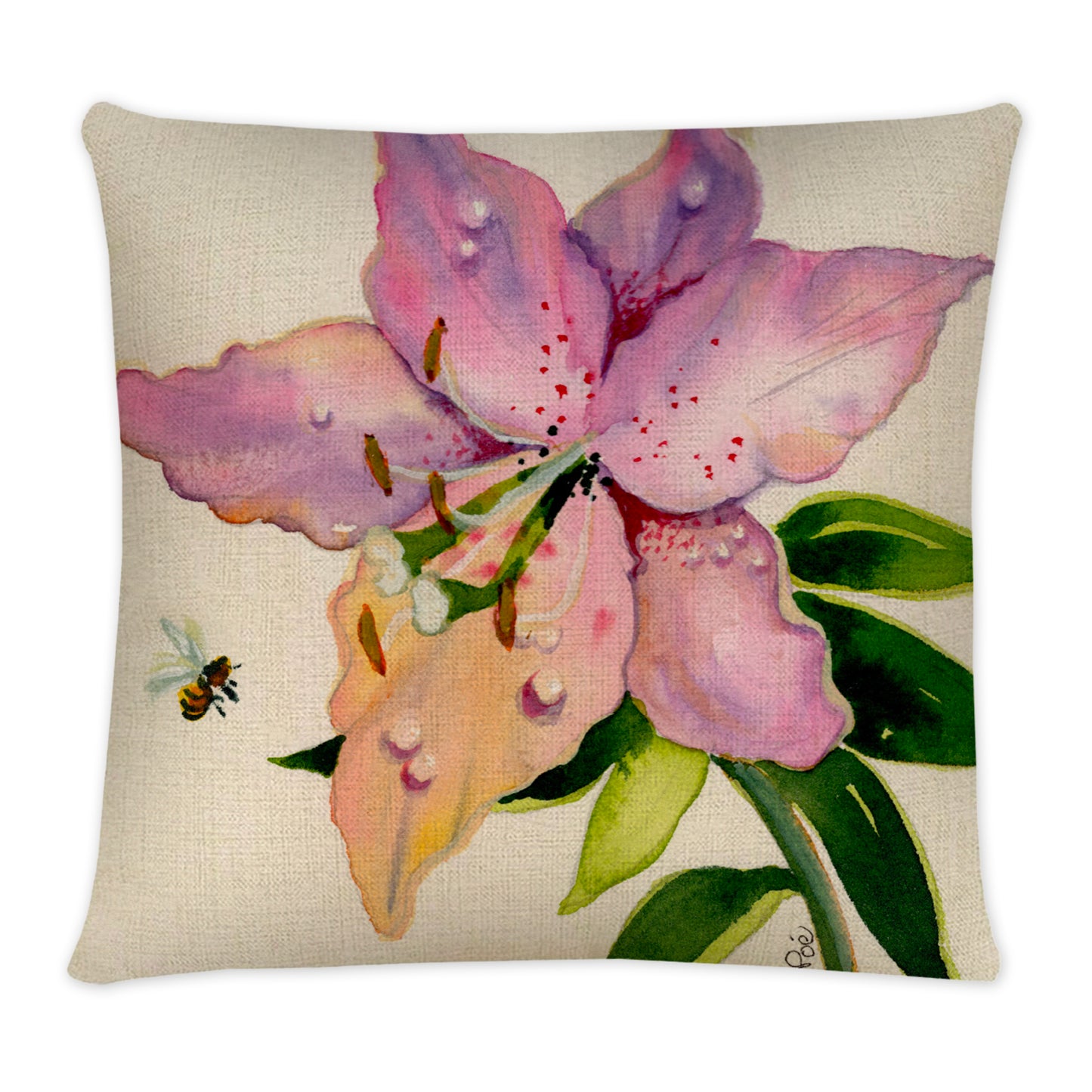 Housse de coussin en lin - Pauline Lauzon