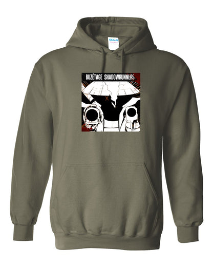 Unisex Maxweight Hooded Sweatshirt Buzétage Shadowrunners