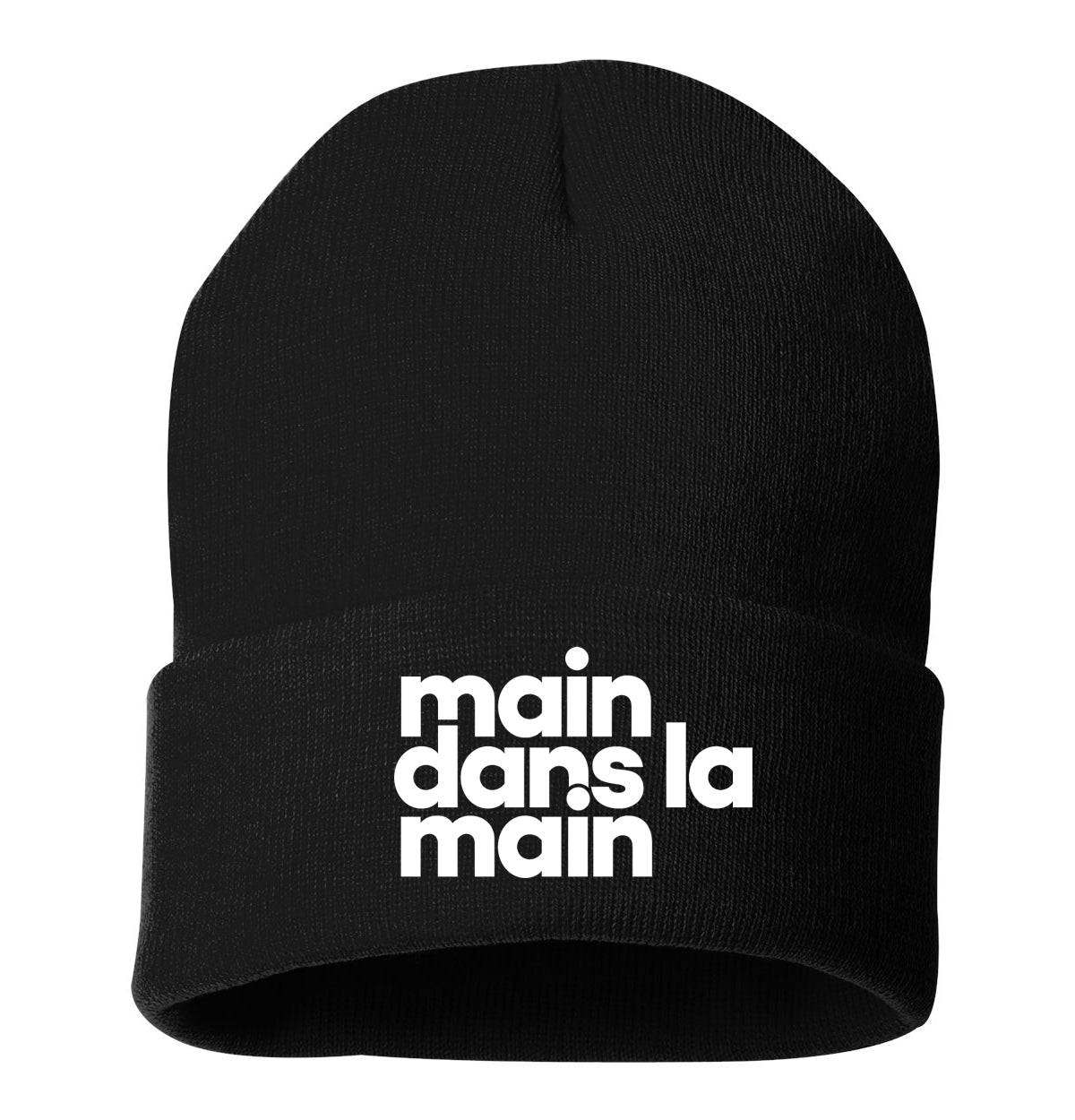 Tuque avec logo brodé 2026