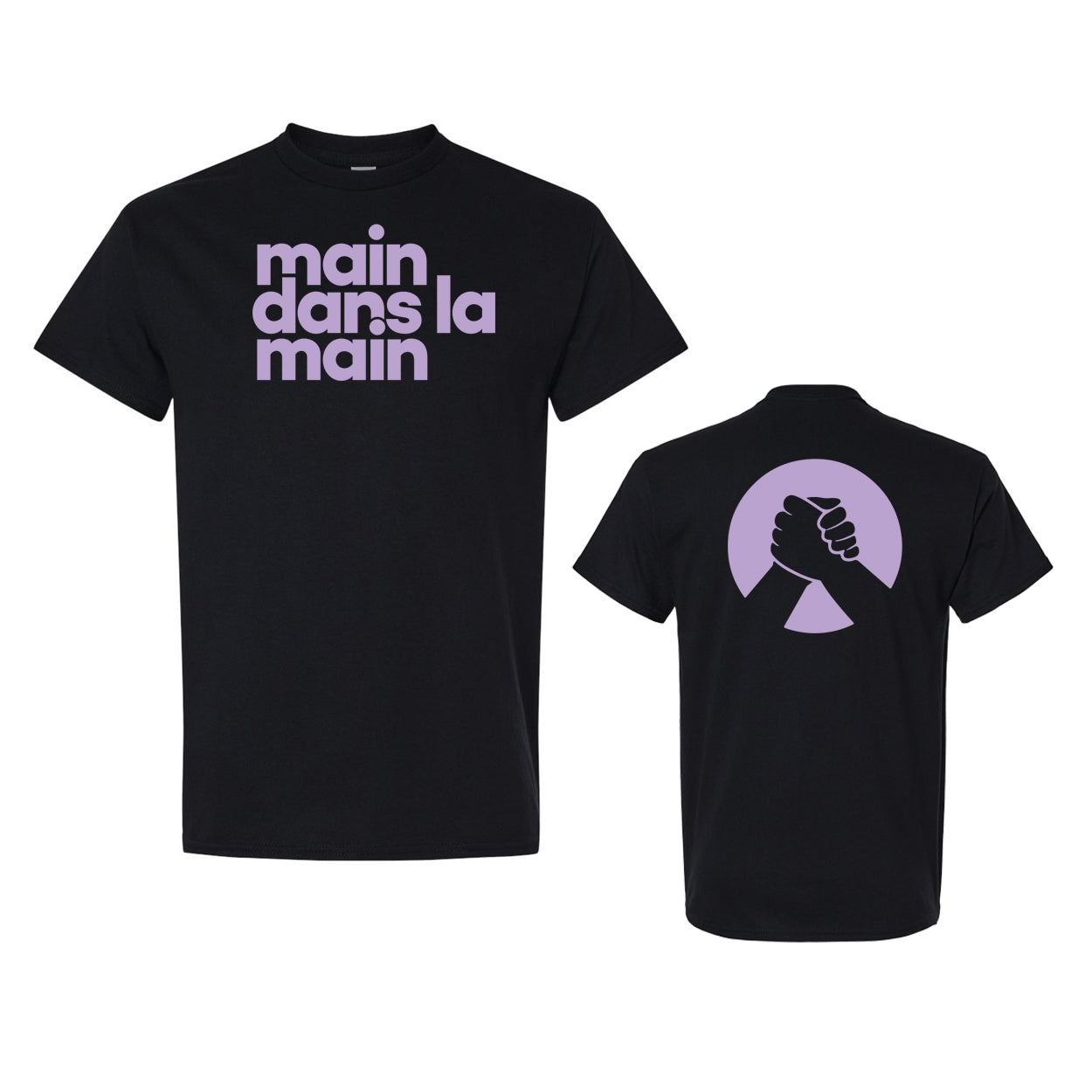 T-shirt main dans la main 2026