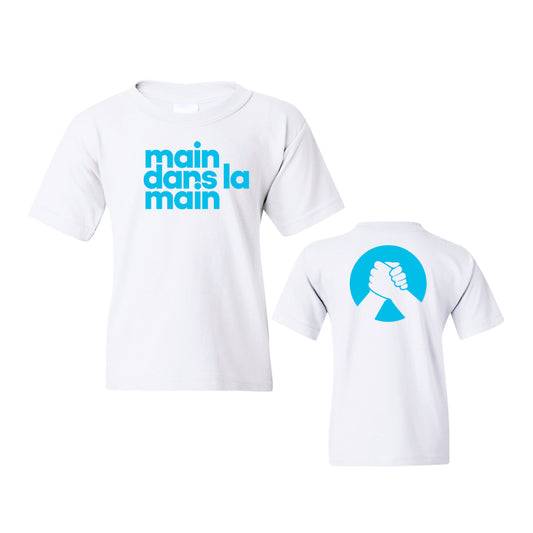 T-Shirt main dans la main enfant 2026