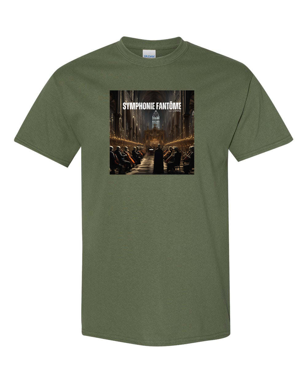 T-shirt à manche courte Le commis - Symphonie fantôme