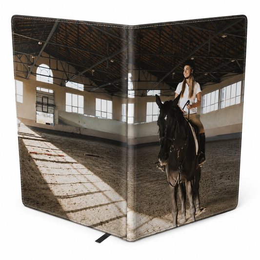 Livre de notes en cuir